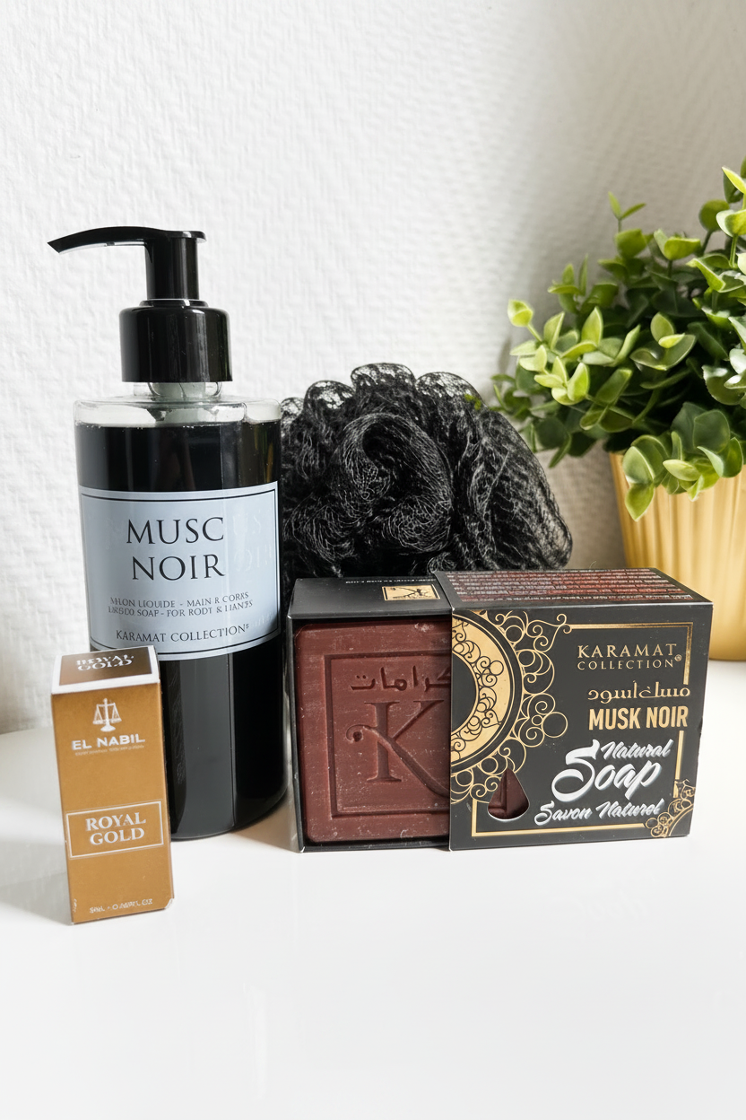 Coffret black shower