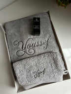 Bain brodé oud