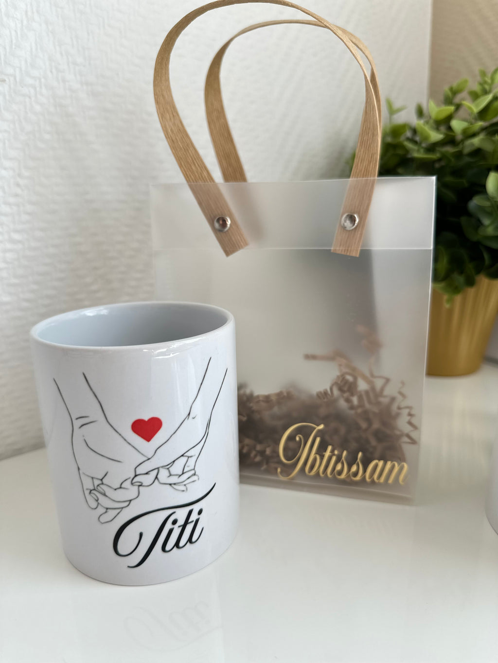 Mug Love avec petit sac
