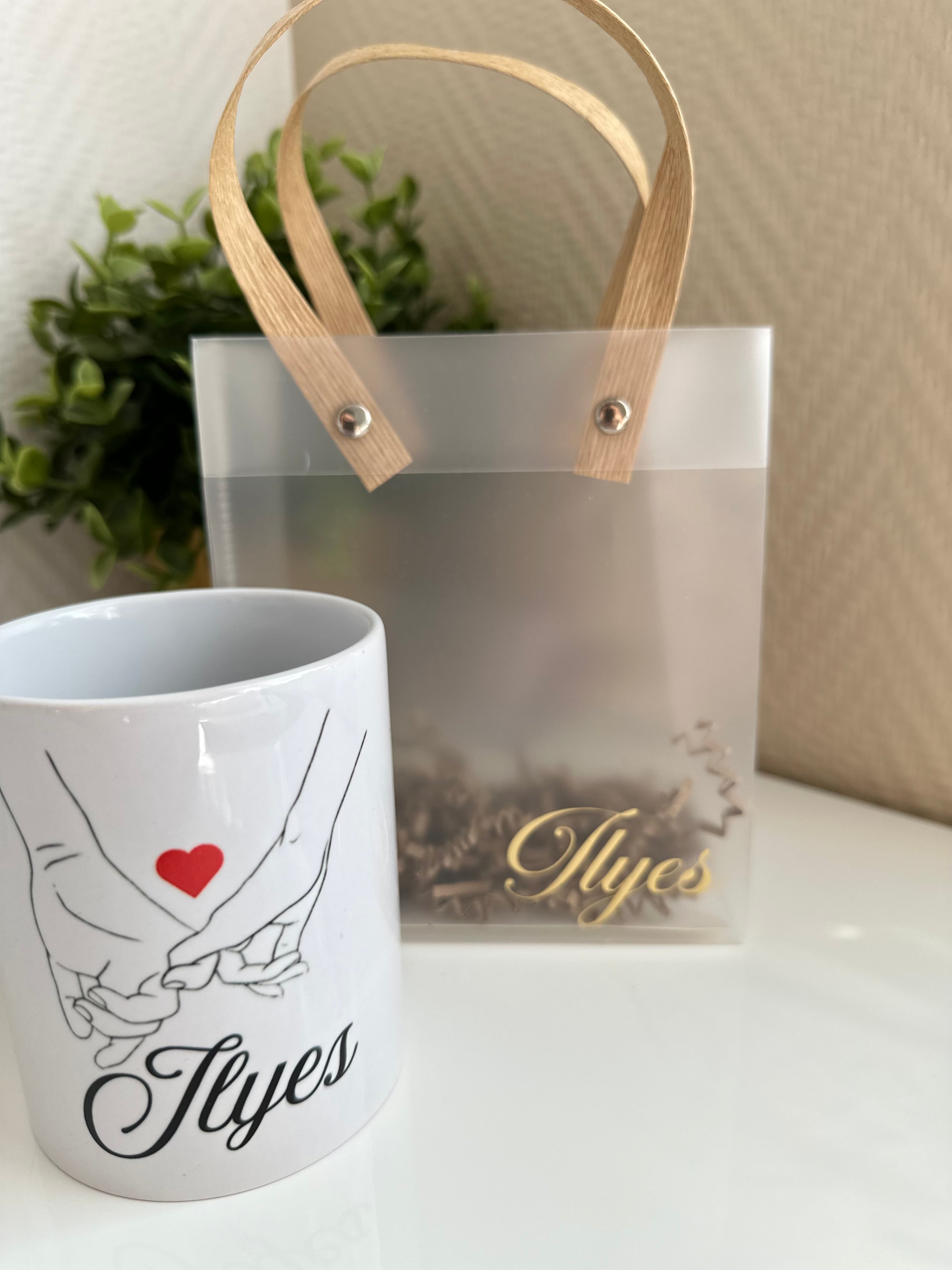 Mug Love avec petit sac