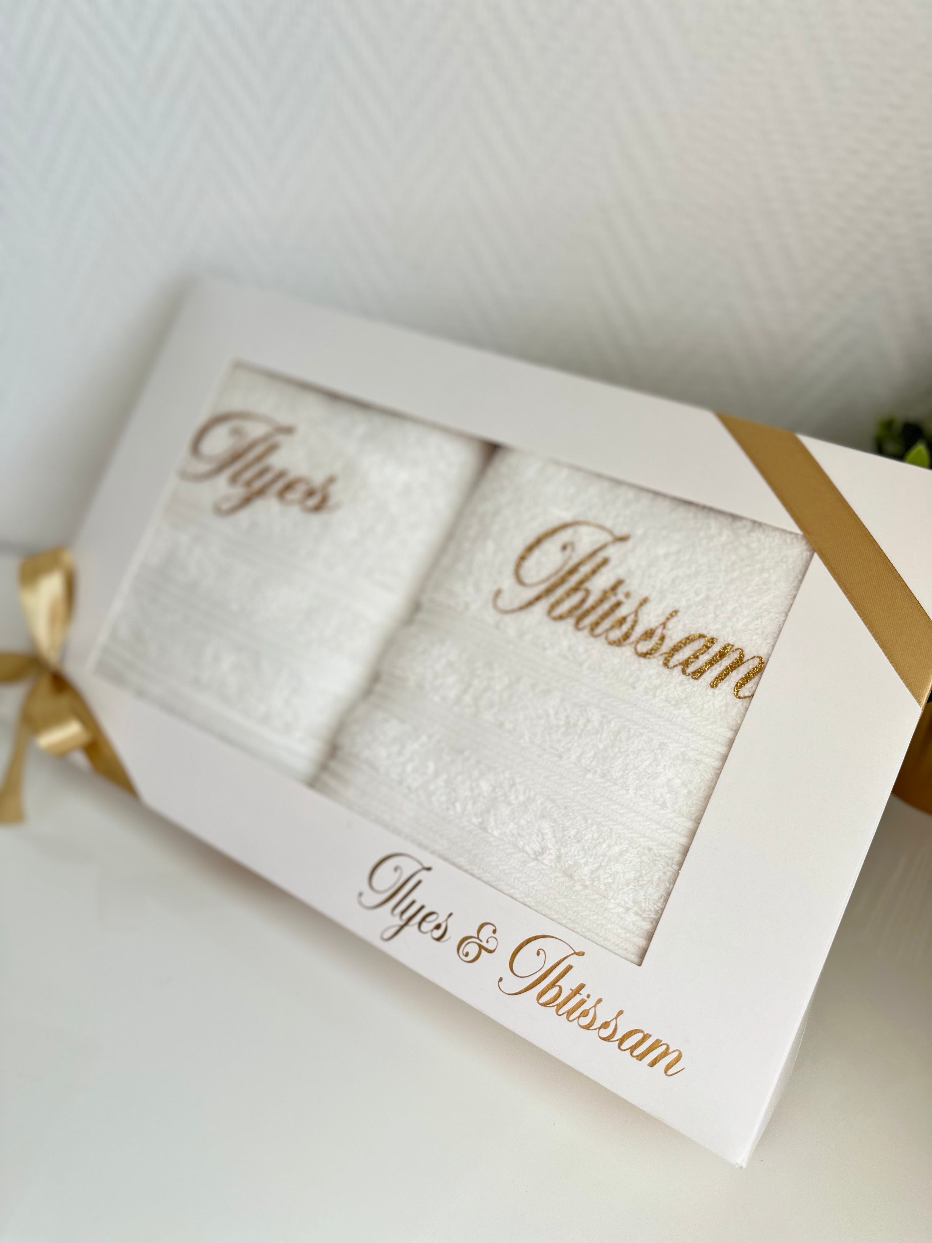 Coffret serviette de bain
