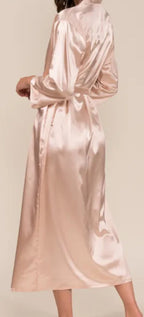 Peignoir long simple