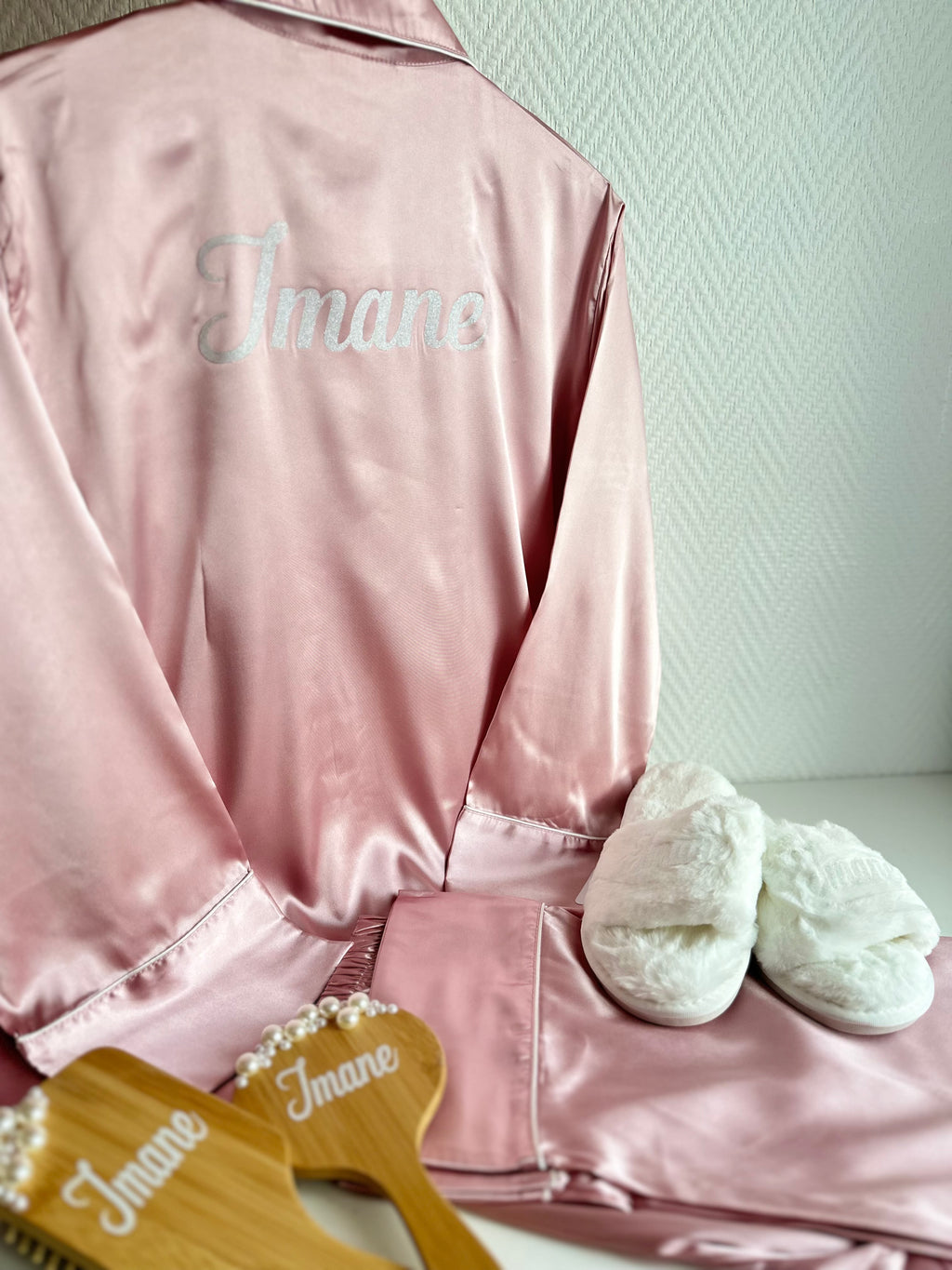 Coffret pyjama rose