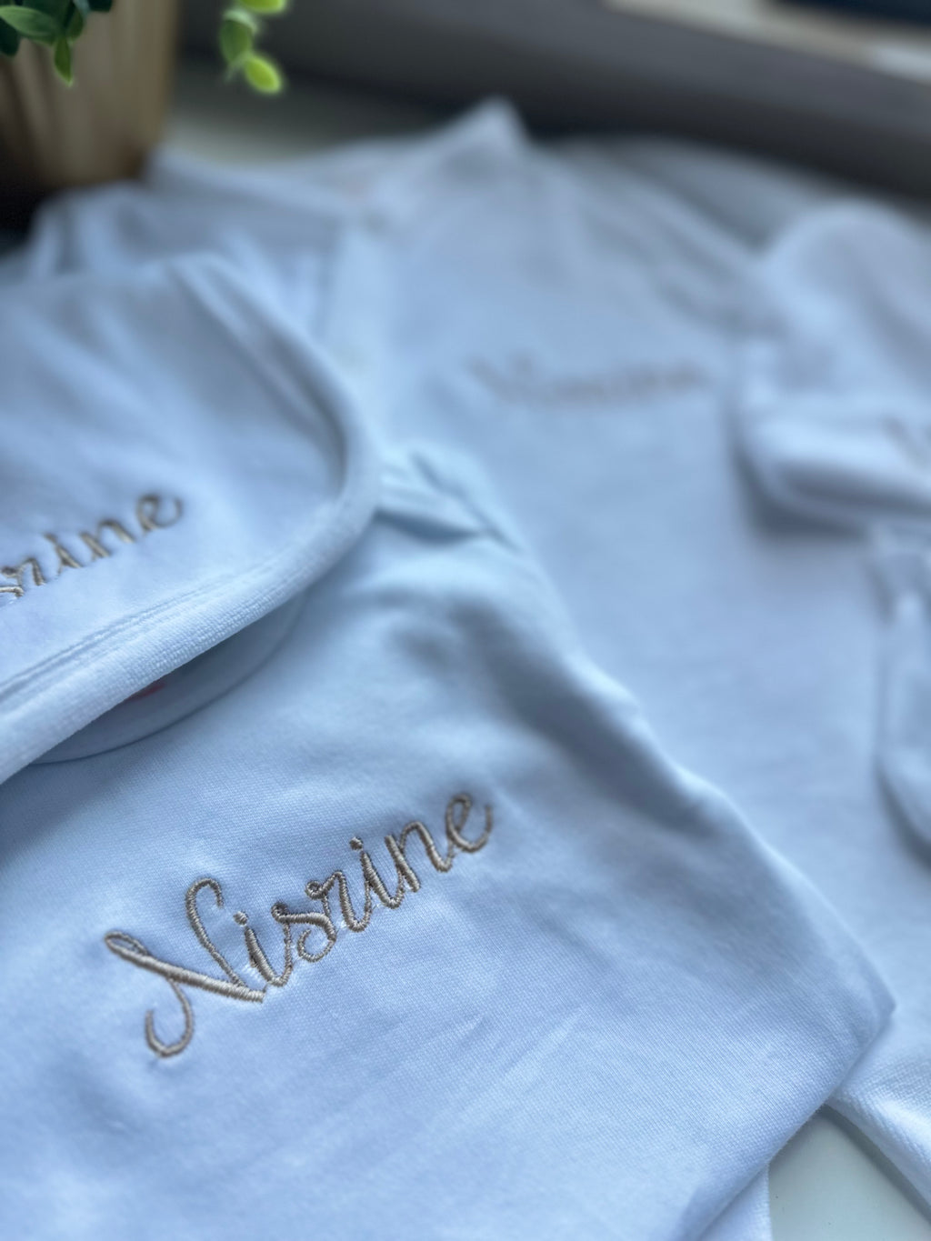 Pyjama bébé 5 pièces brodé