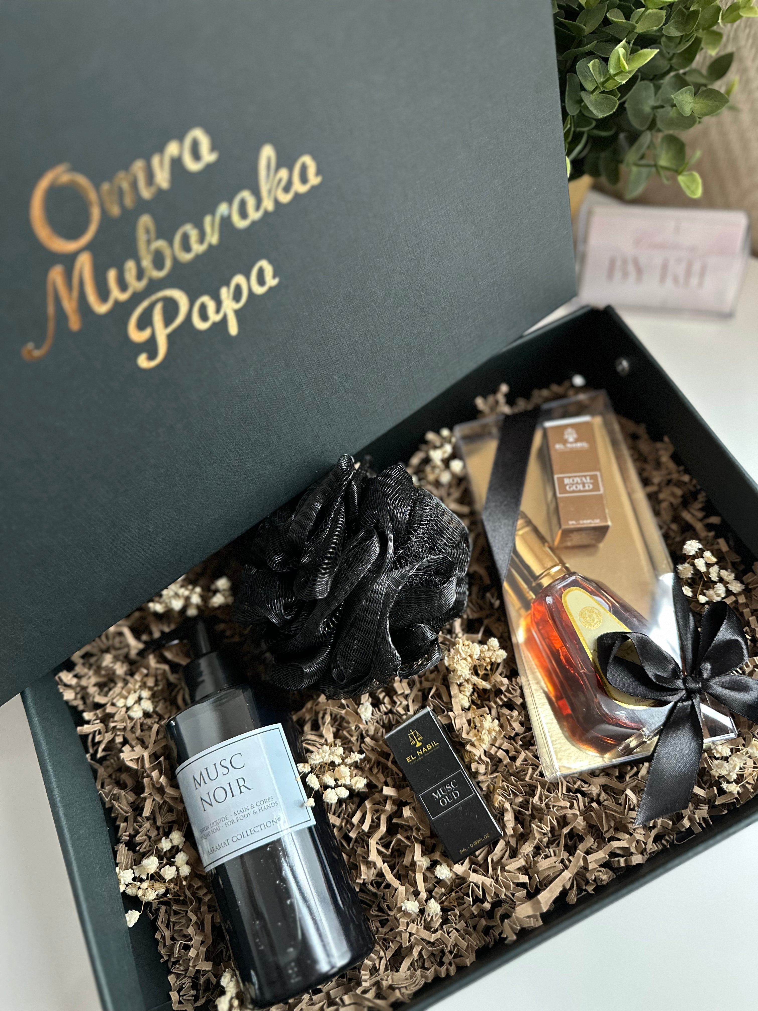 Coffret black oud