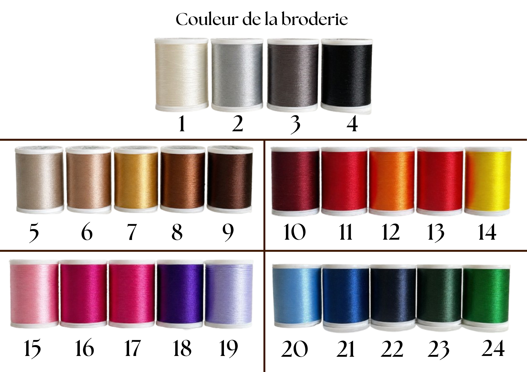 Body brodé