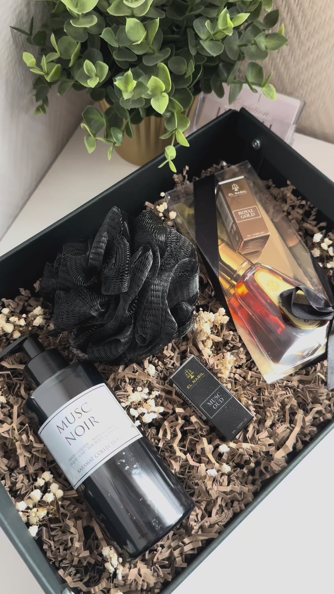 Coffret black oud
